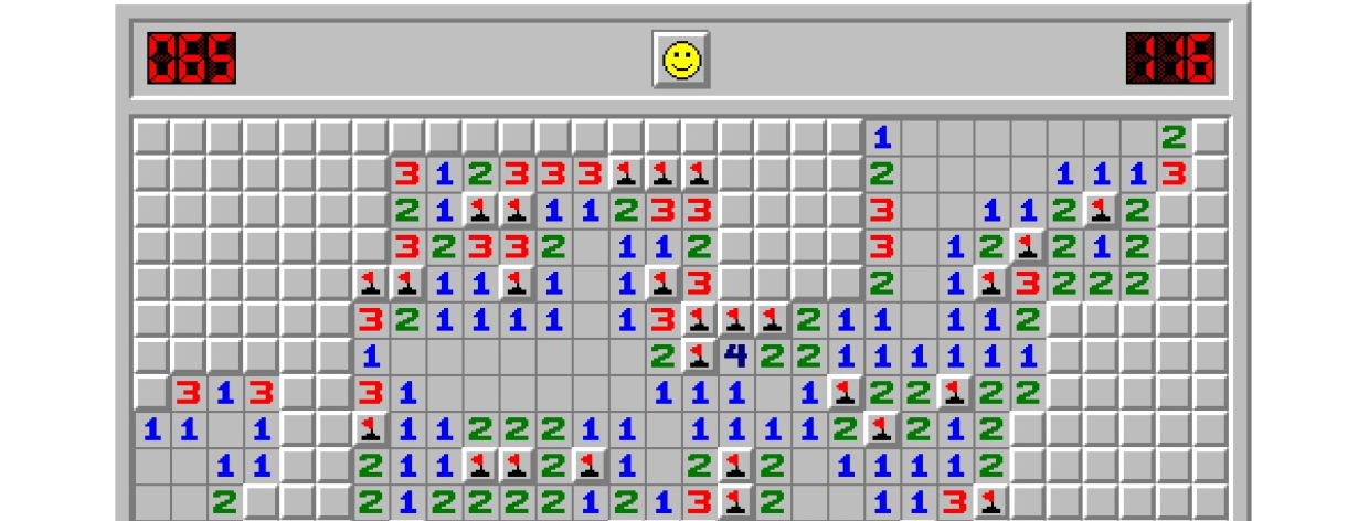  Python code for a Minesweeper Game